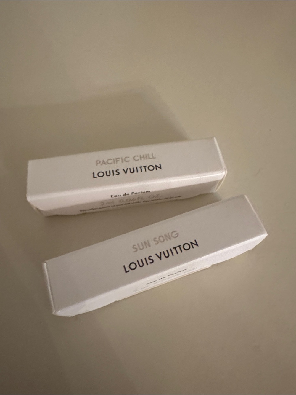 Louis Vuitton Fragrance Samples